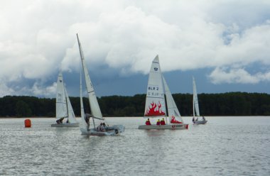 Regatta em sc 2013 sınıfta. Belarus