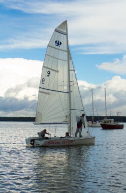 Regatta em sc 2013 sınıfta. Belarus