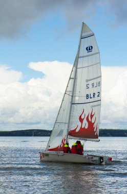 Regatta em sc 2013 sınıfta. Belarus