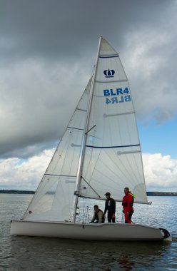 Regatta em sc 2013 sınıfta. Belarus