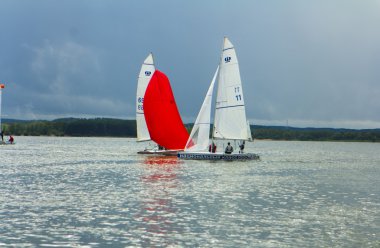 Regatta em sc 2013 sınıfta. Belarus