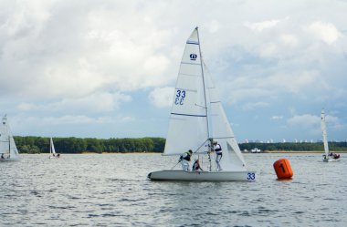 Regatta em sc 2013 sınıfta. Belarus