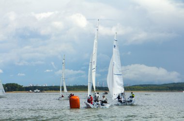 Regatta em sc 2013 sınıfta. Belarus
