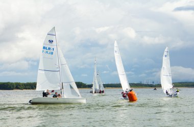 Regatta em sc 2013 sınıfta. Belarus