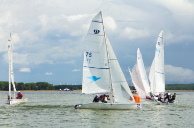 Regatta em sc 2013 sınıfta. Belarus