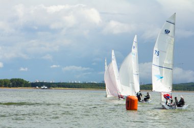 Regatta em sc 2013 sınıfta. Belarus
