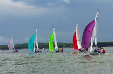 Regatta em sc 2013 sınıfta. Belarus