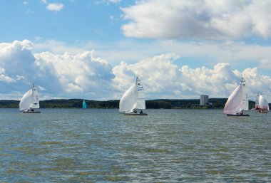 Regatta em sc 2013 sınıfta. Belarus