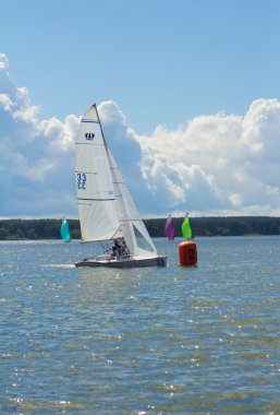 Regatta em sc 2013 sınıfta. Belarus