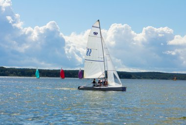 Regatta em sc 2013 sınıfta. Belarus