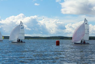 Regatta em sc 2013 sınıfta. Belarus