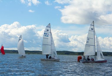 Regatta em sc 2013 sınıfta. Belarus