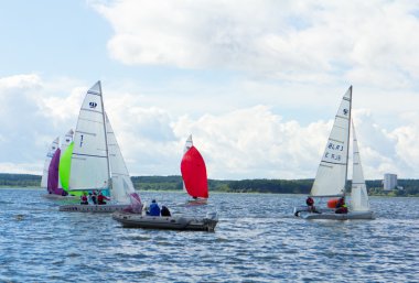 Regatta em sc 2013 sınıfta. Belarus