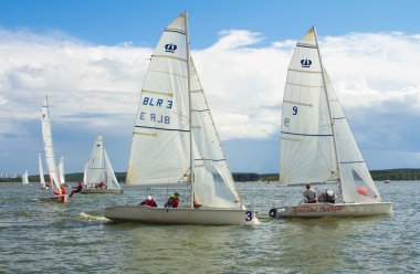 Regatta em sc 2013 sınıfta. Belarus