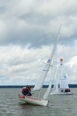 Regatta em sc 2013 sınıfta. Belarus