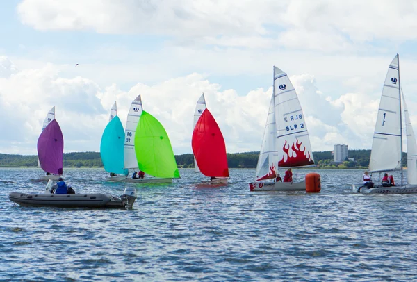Regatta em sc 2013 sınıfta. Belarus