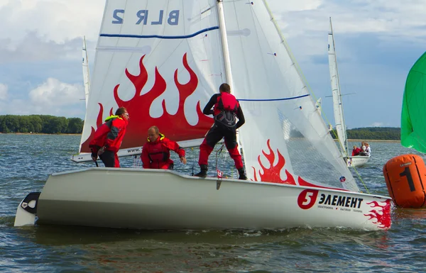 Regatta em sc 2013 sınıfta. Belarus