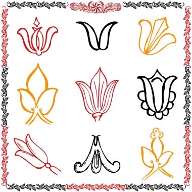 geleneksel motif koleksiyonu