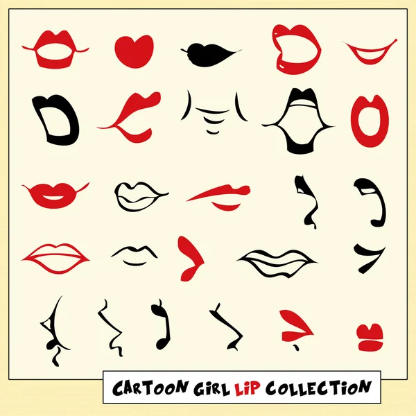 Tahsilat elin karikatür kız dudak farklı açılardan çekilmiş.