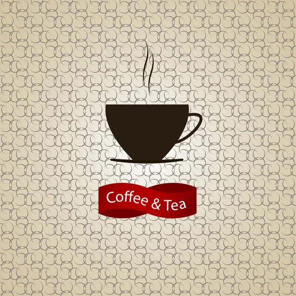 Café e chá — Vetor de Stock
