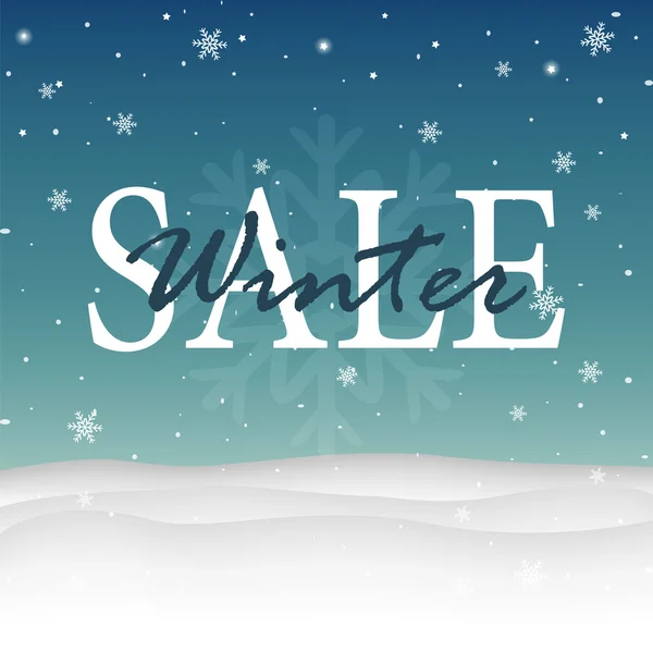 Christmas sale background — Stock Vector