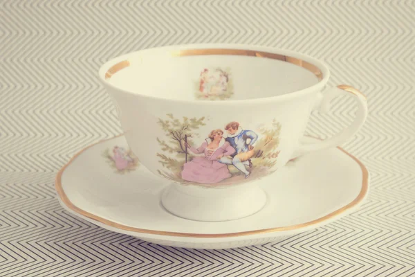 Vintage teáscsésze — Zdjęcie stockowe