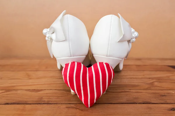 Bridal shoes — Stock Photo, Image