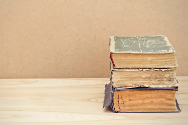 Stack of vintage books — Stock Photo, Image