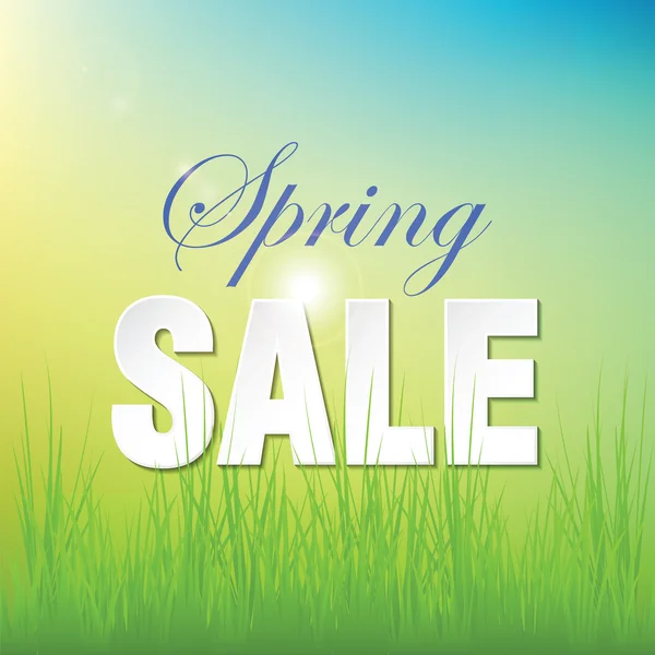 Spring  sale — Stock Vector