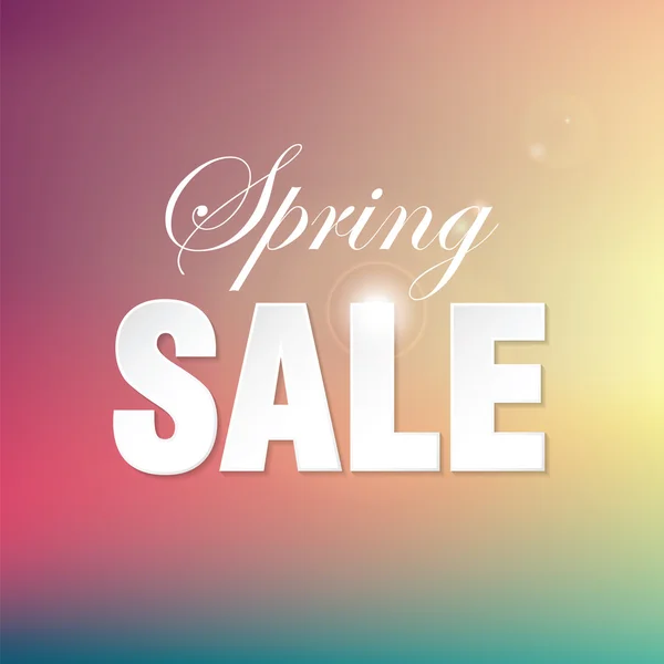 Spring  sale — Stock Vector