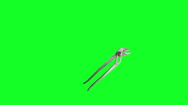 Kullanılan kerpeten aracı, dur hareketi, kroma anahtar grafik kaynak elementlerinin animasyonu