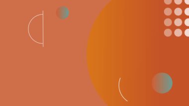 Modern Düz Hareket Arkaplan Canlandırmasını şekillendirir, kusursuz döngü