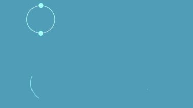 Modern Düz Hareket Arkaplan Canlandırmasını şekillendirir, kusursuz döngü