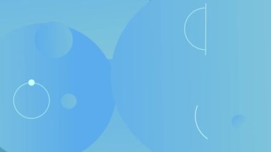 Modern Düz Hareket Arkaplan Canlandırmasını şekillendirir, kusursuz döngü