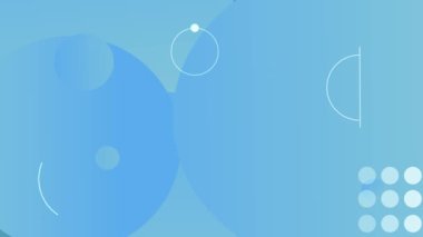 Modern Düz Hareket Arkaplan Canlandırmasını şekillendirir, kusursuz döngü