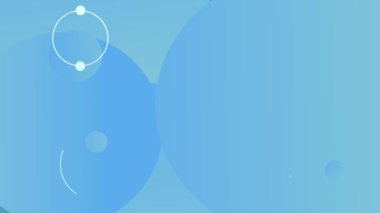 Modern Düz Hareket Arkaplan Canlandırmasını şekillendirir, kusursuz döngü