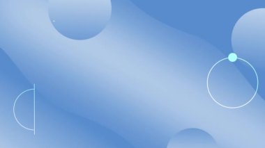 Modern Düz Hareket Arkaplan Canlandırmasını şekillendirir, kusursuz döngü