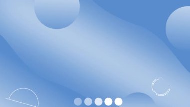 Modern Düz Hareket Arkaplan Canlandırmasını şekillendirir, kusursuz döngü