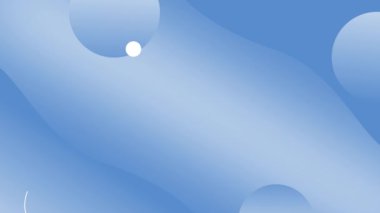 Modern Düz Hareket Arkaplan Canlandırmasını şekillendirir, kusursuz döngü