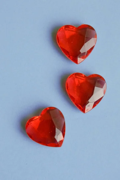 Šťastného Valentýna Zázemí Pro Design Romantické Dovolené Láska Srdce Červeného — Stock fotografie