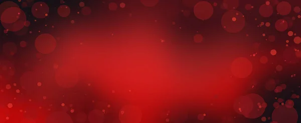 Красный Фон Боке Украшения Праздники День Святого Валентина Рождеством Новым — стоковое фото