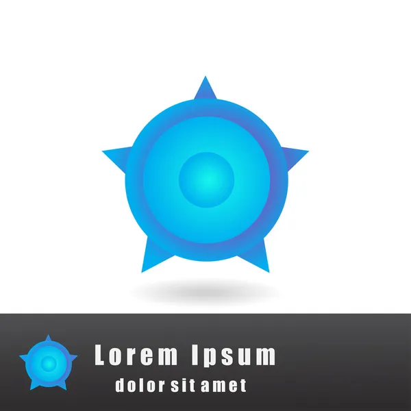 Logo icône entreprise — Image vectorielle