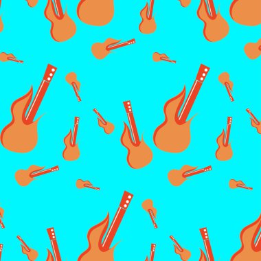 vektör müzik seamless modeli