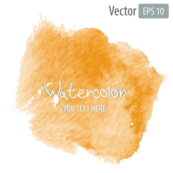 Vector watercolor stains — Stock Vector