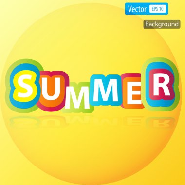 Yaz vektör arka plan.