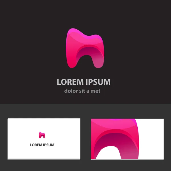 Modèle de conception de logo vectoriel abstrait — Image vectorielle
