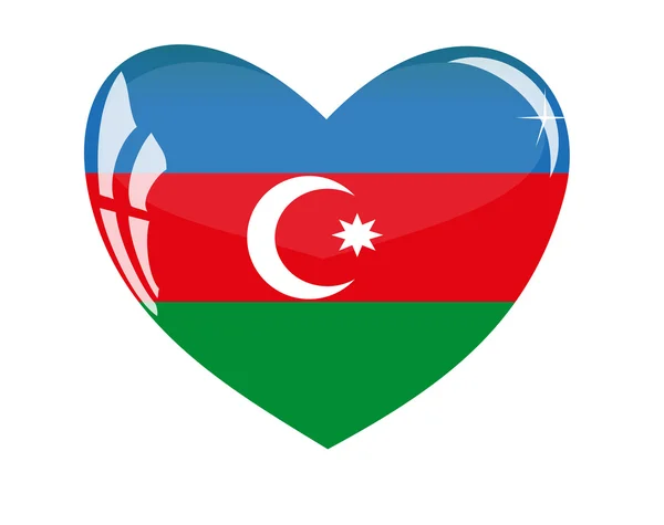 Heart of Azerbaijan — Stock Vector