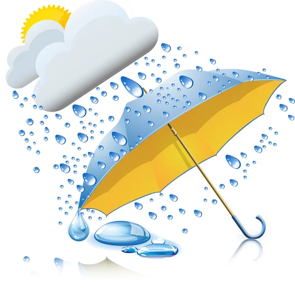 Rain — Stock Vector