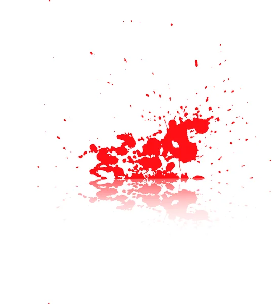 Blood splatter — Stock Vector