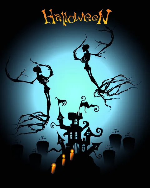 Dementores en Halloween — Archivo Imágenes Vectoriales